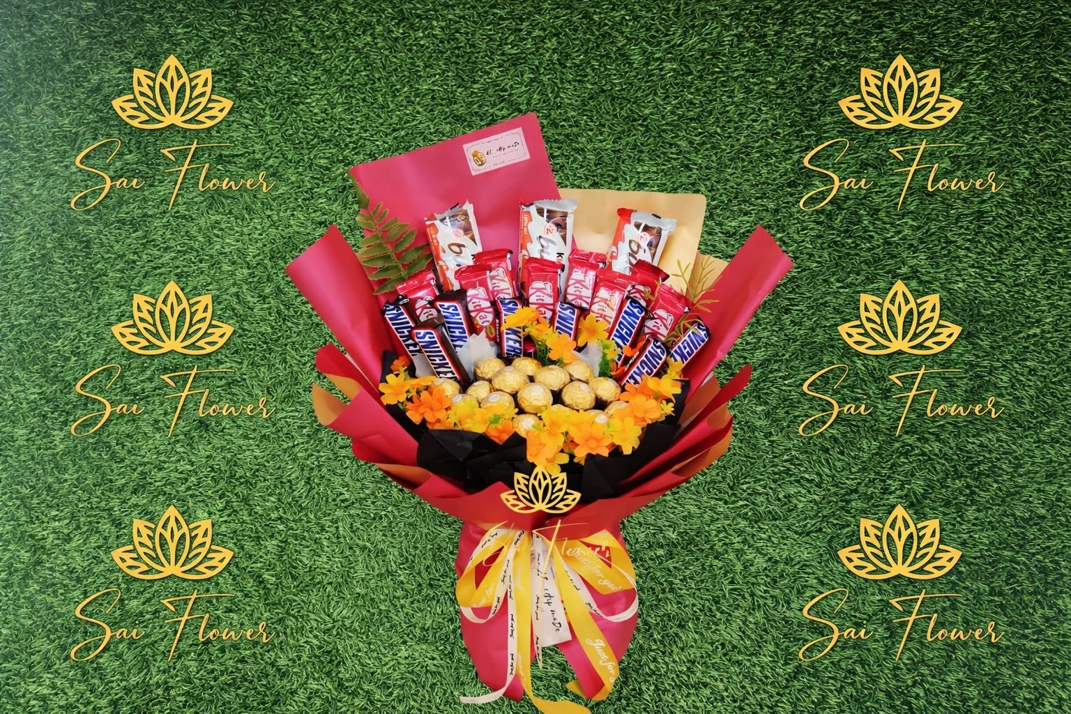 The Midnight Chocolate & Rose Extravaganza - Premium Bouquet Delivery Delhi